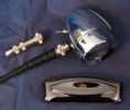 Twin Tone Microphone w/Top Drawer Shure BLACK Label Controlled Reluctance Element