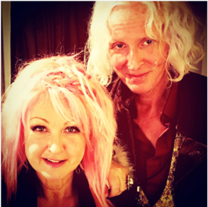 Backstage with dear friend Cyndi Lauper
