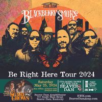 BLACKBERRY SMOKE: Be Right Here Tour