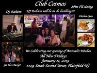 Club Cosmos All New Fridays