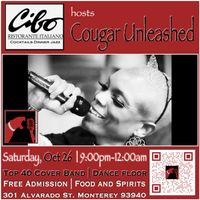 Cougar Unleashed at Cibo's in Monterey