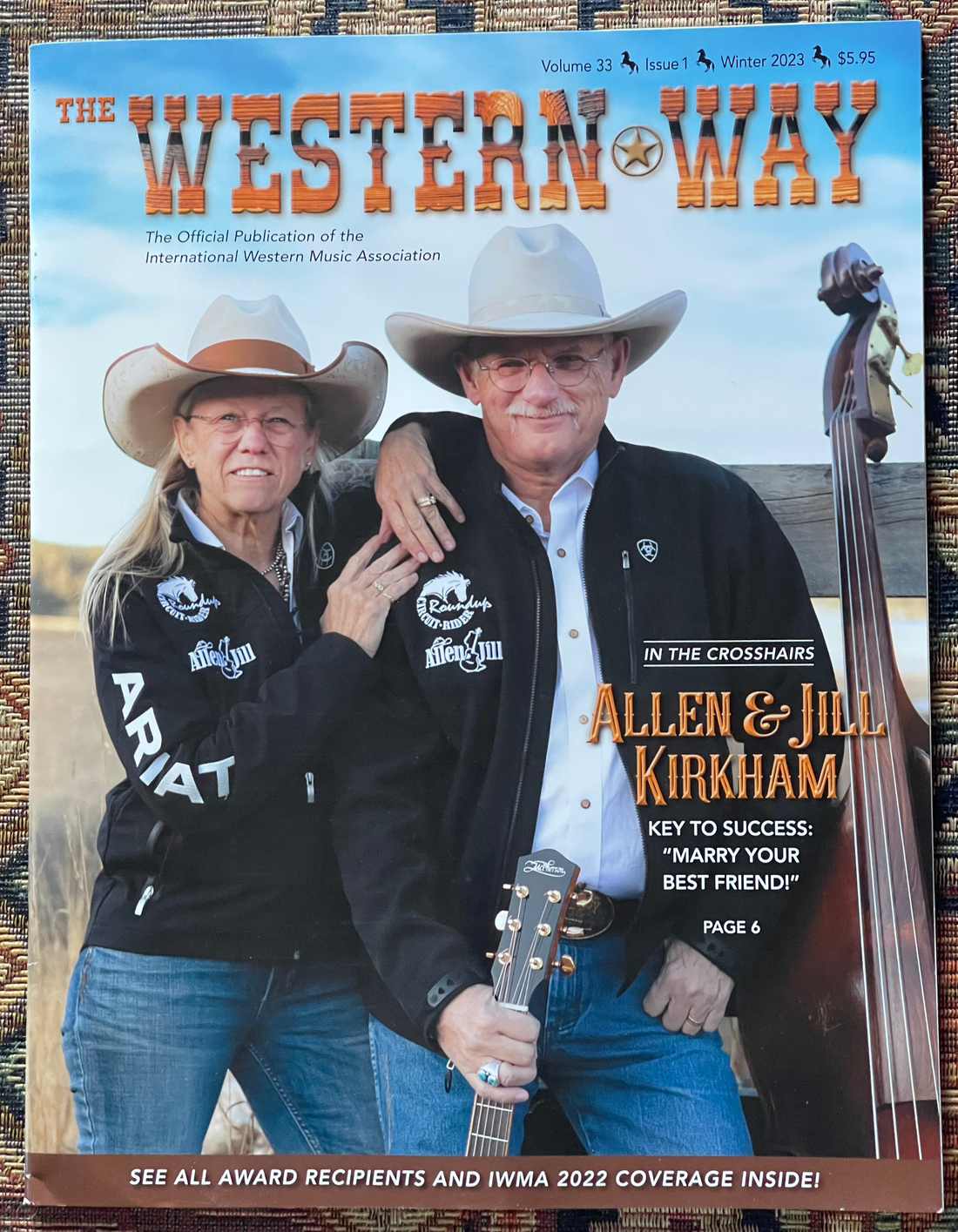 Western Way Magazine "In The Crosshairs" Cover Winter 2023

