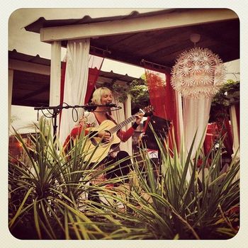 Every Monday eve singing over the Lake @ L'idylle Cafe Plage, Biscarosse - Beautiful funky venue ! x
