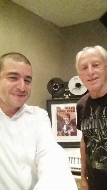 with Don Peake of the Wrecking Crew (Righteous Brothers, Everly Brothers, Sonny and Cher)

