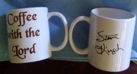 "COFFEE WITH THE LORD" MUGS