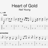 Heart of gold Bass line