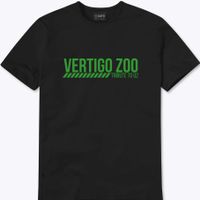 Vertigo Zoo T Shirt - Green Logo