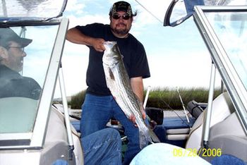 2006 - And after baseball...a little more fishing....now that's a fish!!
