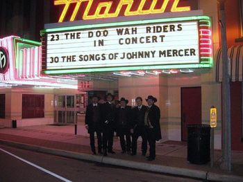 01-23-09: We hit the road and had a wonderful show and were honored to perform at the historic Martin Theater in Panama City. FL.
