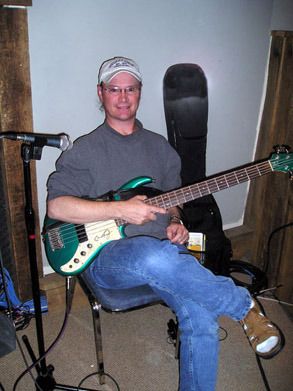 2006 - Recording in Nashville - Kenny between takes while we were laying the tracks
