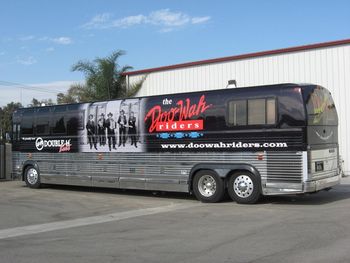 Our bus just got a beautiful brand new wrap!  Thank you Double-H Boots.
