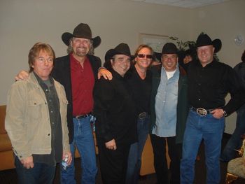 12-07-09: The eve of their farewell tour and here we are hanging out with our producer Gary Morse and long time friend and bass player for BD Terry McBride.
