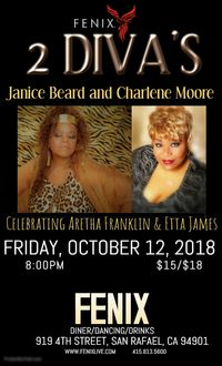 2 Diva's: Jazzy Jan and Charlene Moore Live!