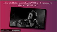  Mattias Lies at the 5 Folk Festival 