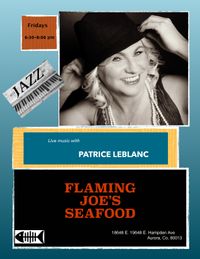 Patrice LeBlanc at Flaming Joe' Seafood