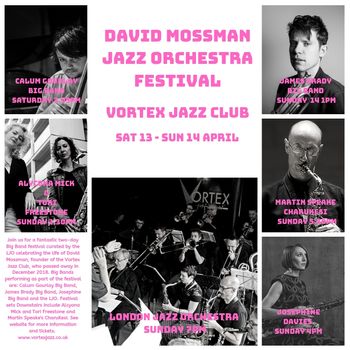 David Mossman Jazz Orchestra Festival 2019
