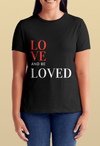 Love T-shirt for Women - Black