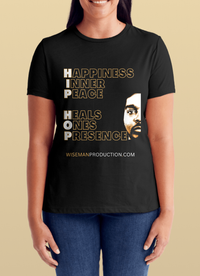 H.I.P.H.O.P. T-shirt for Women - Black