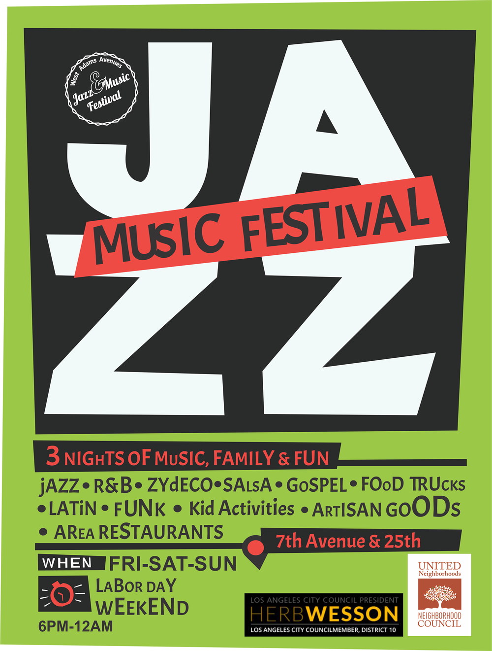 SEPT. 1ST SHOWTIME: 7:30-8:30 PM - WEST ADAMS & 7TH - LOS ANGELES, CA - ((A FREE EVENT))