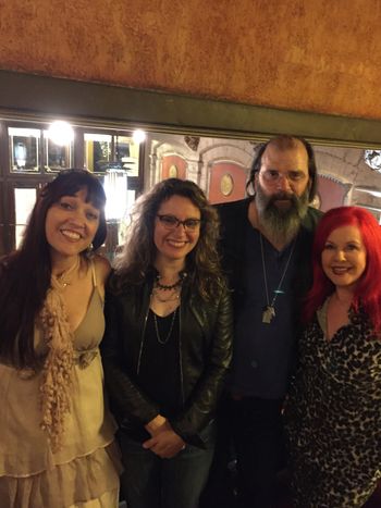 with Maura Kennedy, Steve Earle, Kate Pierson
