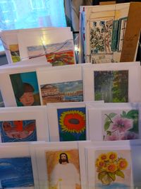 Greeting Cards Containing Copies of RER's original watercolour paintings