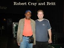 Britt and Robert Cray
