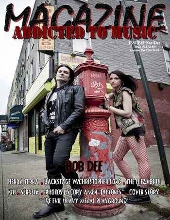 Cover Addicted To Music magazine!
