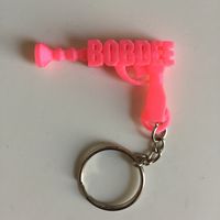 StunGun toy keychain in pink