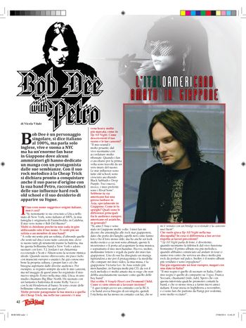 Interview Rock Hard Italy
