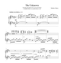 The Unknown - Sheet Music (Crossing the Bridge) 