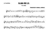 Phil Woods solo transcription on Blues for K.B