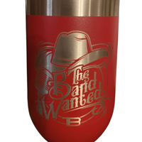 Red Stainless Steel 16oz Wine Tumbler