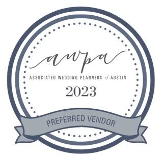 2023 Preferred Vendor Band Associated wedding planners of Austin TX
