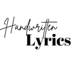 Handwritten Lyrics to your favorite Stephanie Ryann song!! 