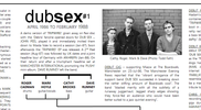 DUB SEX FAMILY TREE - A2-size poster  **** VERY LIMITED ****