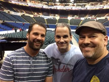 playing at Nassau Coliseum with Jon Preddice and Pat Falco
