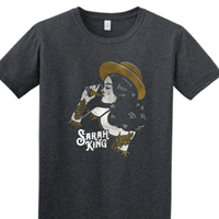 PRE-ORDER Charcoal Whisky Lady unisex tee
