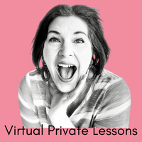 Virtual Private Lesson--One check-in lesson