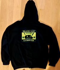 Brand New Luddites "Coat of Arms" zip up hoodie