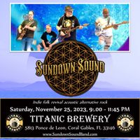 Sundown Sound at Titanic Brewery