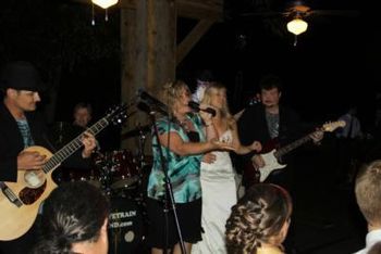 Brides love to get up and rock with us! We love it too!
