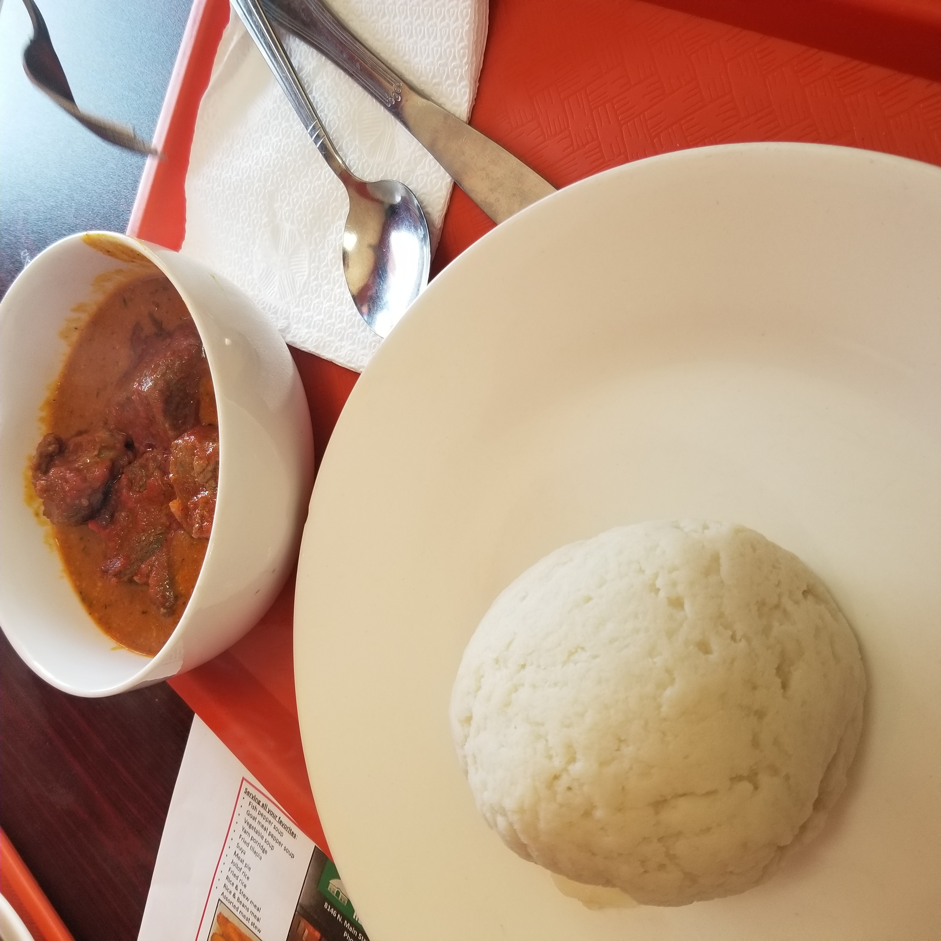 soup and fufu