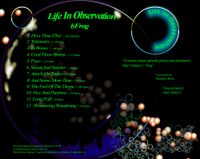 bFrog® Back Album Cover for the album, "Life In Observation"
