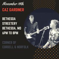 Caz Gardiner at the Bethesda Streetery