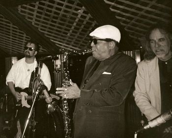 with the "Texas Sax Blaster"Joe Houston & Mark St. John 1995
