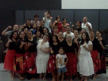Let the Islands Praise Him! Hula team for 11/11/11

