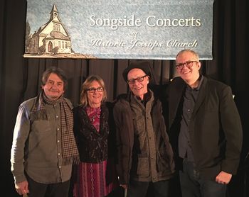 at the Songside Song Circle with Michael Arthur, Patti Sullivan and Hank Imhof
