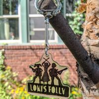 Loki's Folly Keychain