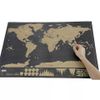 Deluxe Travel Edition Scratch Off World Map Poster large 32.5 X 23.38 in 