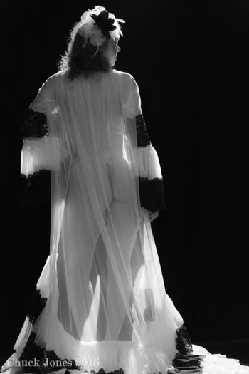 Catherine D'lish dressing gown. Photo: Chuck Jones
